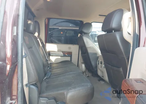 2016 Ford F-250 Lariat из США, поврежденный, VIN 1FT7W2BT4GEB75008